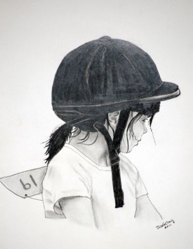 ma petite cavaliere préférer Audrey dessin que j`ai fais cette...