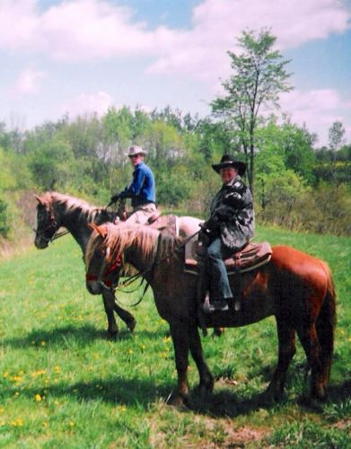 mes cowboys préféré ... mes parents , je vous adore !