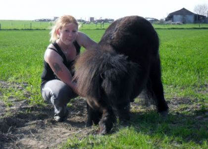 photo par Irishcob83 Moi et Minus le mini shet de ma fille journée ballade :)