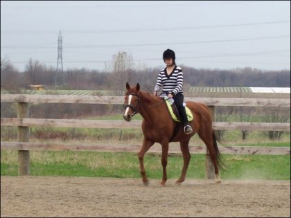 Ma jument et moi / 02 mai 2011