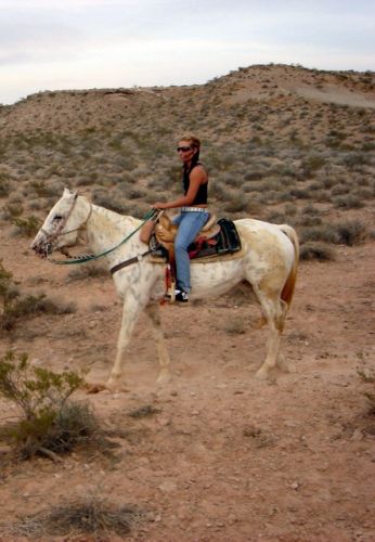 Moi dans le desert ;) Mechante rando