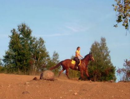 En rando avec Jolly cet été! ;)