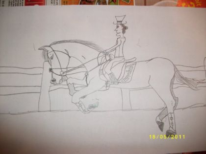 Galop en dressage !