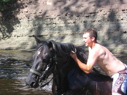 Et on sort de l'eau!