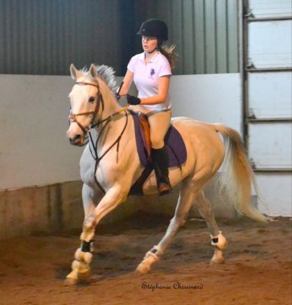 moi et mon cheval :) jaime trop sa face :P
