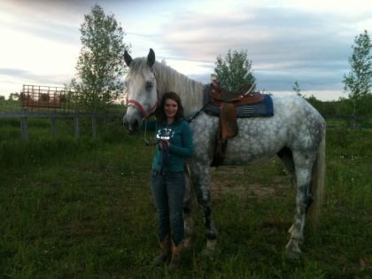 photo par ladyracing Moi et mon ' Poney ' haha . Twist a sa 2e monte :) Trop adorable...