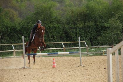 Mon amour de Sassy et moi =) <3 Je l'aime mon gros Trotteur! =)