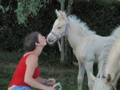 photo par satouk117 Mon petit Aril qui me fait un bisou :)