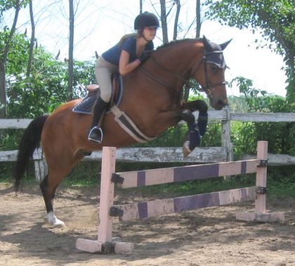 Moi et Copain &agrave; l'obstacle! ♥ :)