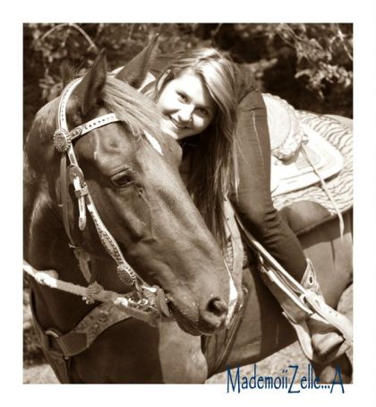 Moi et mon gros poney :)