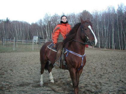 moi et mon cheval