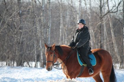 Poney et moi aujourd'hui ! On a profité du soleil et on a pas...