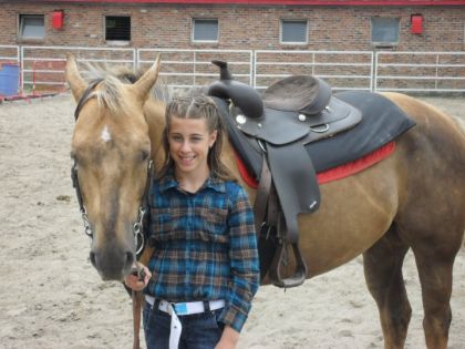 Mon spectacle d'équitation avec mon beau Hollywood