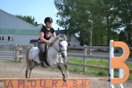 Oufff... faut que j'arrete de monter des poneys!