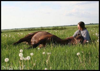 Moi et Nirvana par  une belle soirée d'été  (Juin 07)