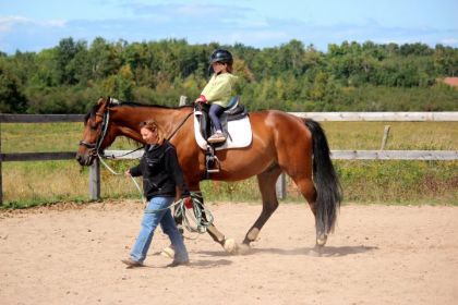 La passion des chevaux qui se transmet de mère en filles. Voici...