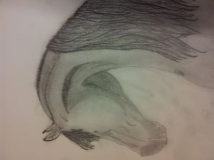 Petit dessin pour passer le temps! Le rendu est un peu bizarre...