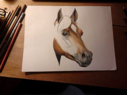 mon dessin presque terminé :)!