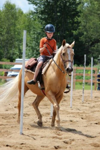 mon fils au gymkhana amateur