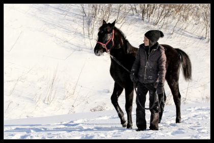 Mon ti-lou et moi, hier. :-)