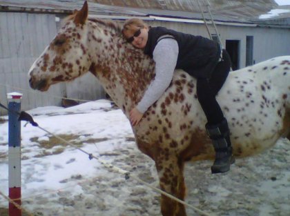 Justy et moi! :O)