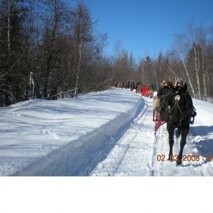 Notre randonnée d'hier ! Il faisait tellement beau !  Lorsque...