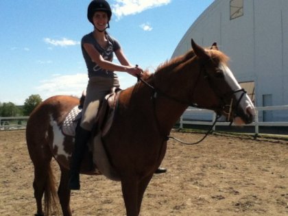 Monte libre avec poney indien :D 