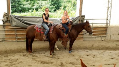belles journées complètes à cheval avec vous les filles  ;)