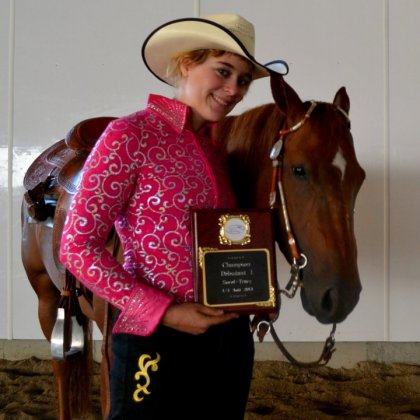 Moi et Ms twisted whiz, pouliche de 4 ans de topsail whiz,...