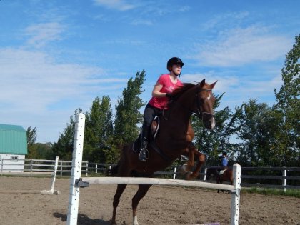 Moudy et moi ! un cheval tout simplement formidable ! 