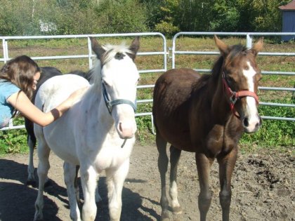 mon bébé avec sa petite soeur ils sont tellement mignons :)