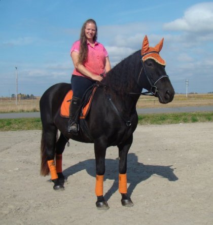 Avant partir pour la parade de louiseville :)