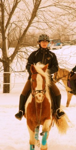 Luna en hiver :) <3