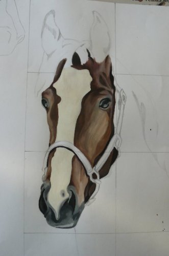 Et le dessin devient une peinture :)