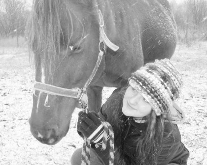 j'adore cette photo de moi et ma jument <3 :)