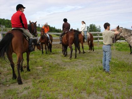 Cocus au Ranch CR lol...Moi et Saphire