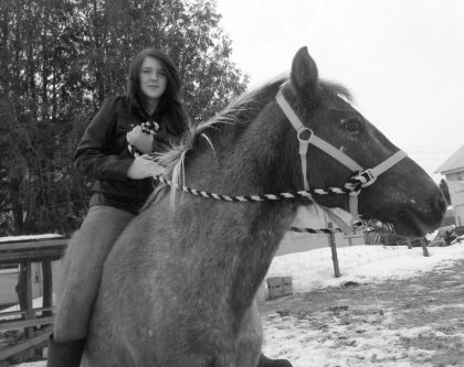 moi et Léla! aha ma face ...