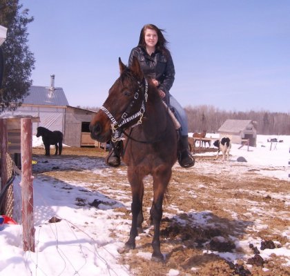 moi et ma Athéna!