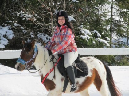 Moi et bella :) 