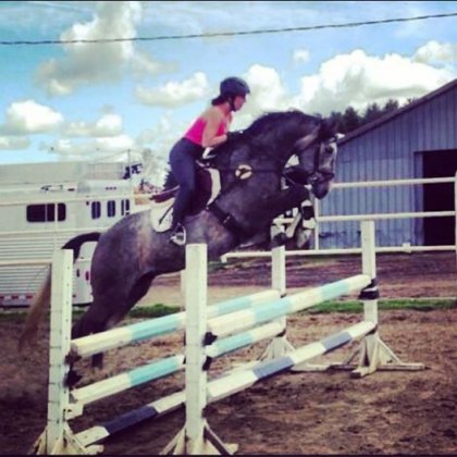 Premier cours de Jumper avec Zazou