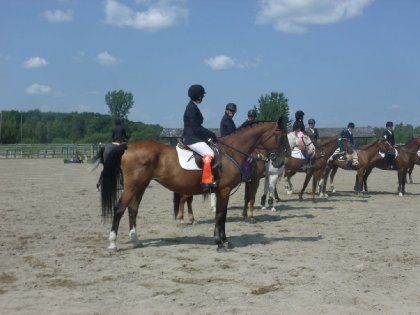 Harmony Horse Trials : débutant SR. Ma jument Isadora