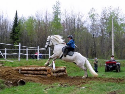 Jounée de TREC amicale. :D