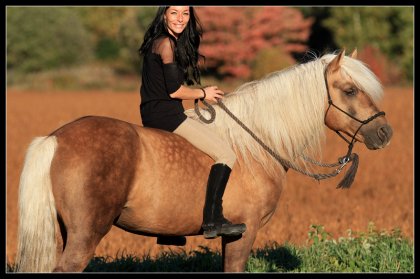 Le beau Prince et moi. Automne 2014. :-)