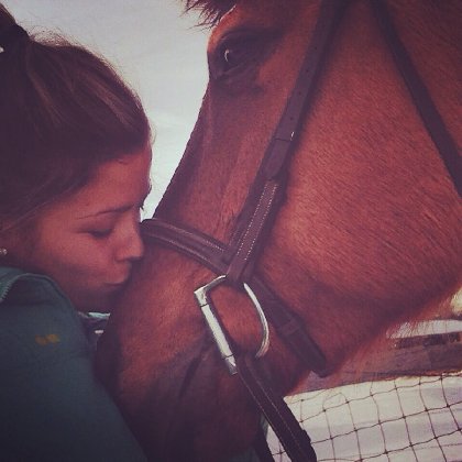 La complicité entre le cheval et son cavalier n'a pas besoin de...