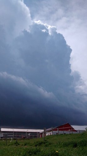 Avant l'orage ...
