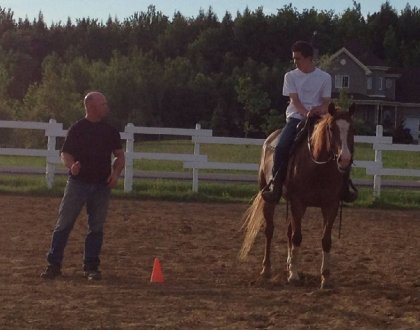 Coaching my son