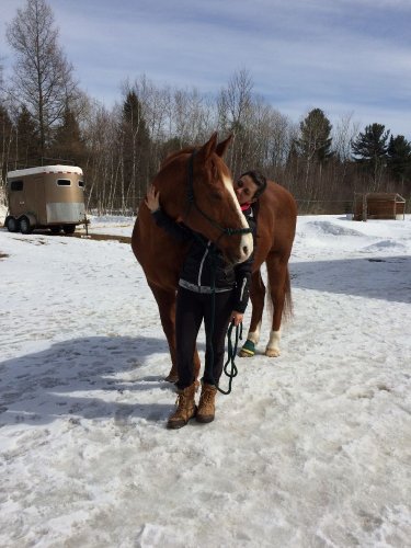 Moi et mon vieu dandy <3