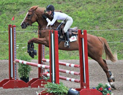 Ladzour et moi à l'International Bromont