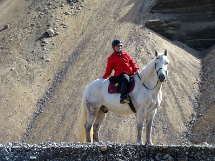 Une belle rando en passant par la carrière de sable. :D