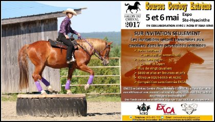 J'ai été invité pour participer au salon du cheval 2017 avec ma...
